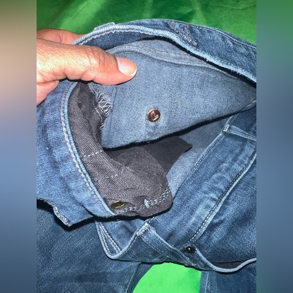 Men's 7 for All Mankind Carsen Lux Performance Blue Straight Leg Jeans size 36 - Picture 6 of 13